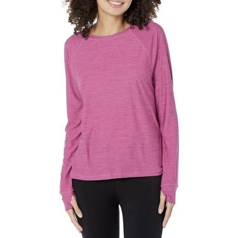 Tommy Hilfiger Women's‎ Long Sleeve Fitted  T-Shirts Size L Dahlia Sport Comfort